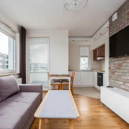 Brzezno Homely Apartment Gdansk Exterior photo